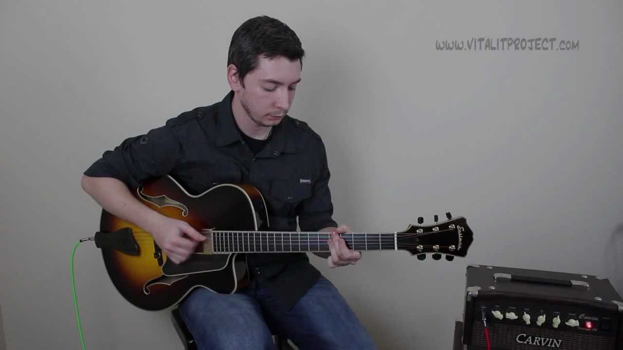 Vitali T - Sunny chord melody lesson