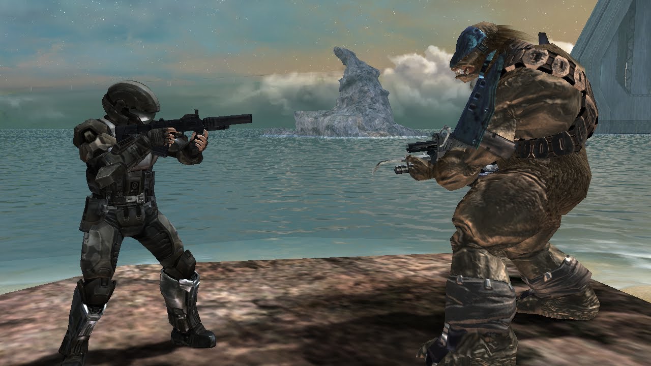 Halo 3 ODST VS. Halo 2 Brutes (Old Version)