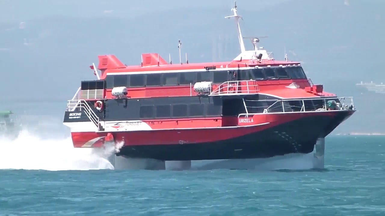 TurboJET 噴射飛航「鐵星」香港入港
