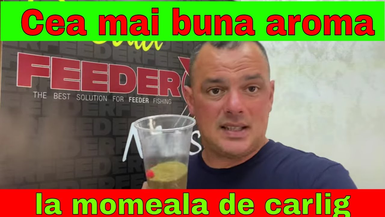 Ce mai buna aroma la momeala de crap in pescuitul la method feeder