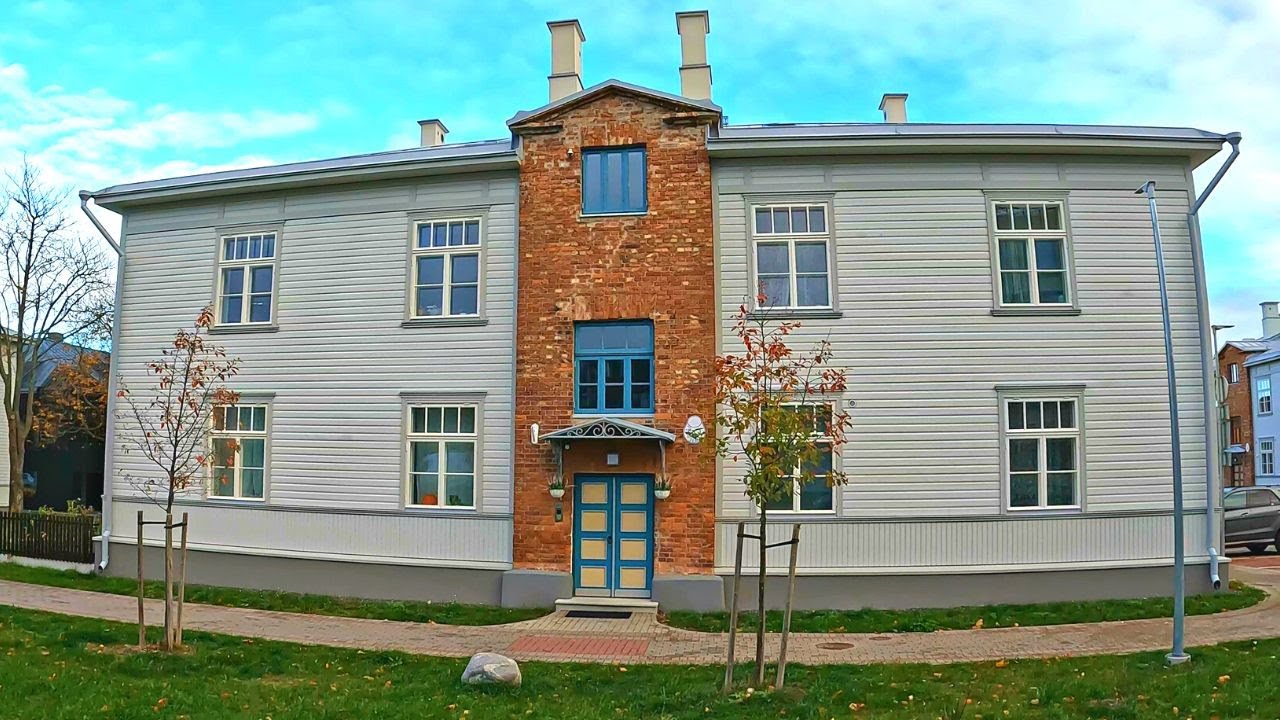Estonia Tallinn Kopli LIINID New Buildings in Autumn [4K60]