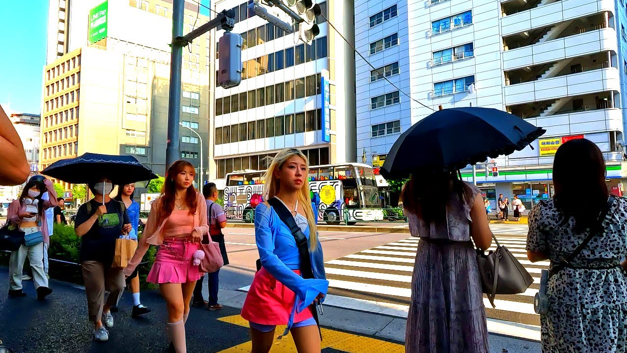 【4K60】新大久保から新宿までの散歩(Japan Walking in Tokyo Shinokubo)