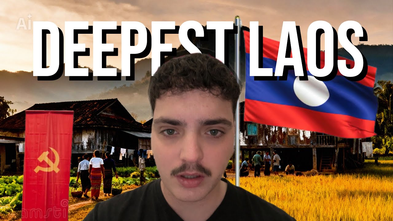 Я отравился едой в сельской местности Лаоса 🇱🇦 (одной из последних коммунистических стран)!