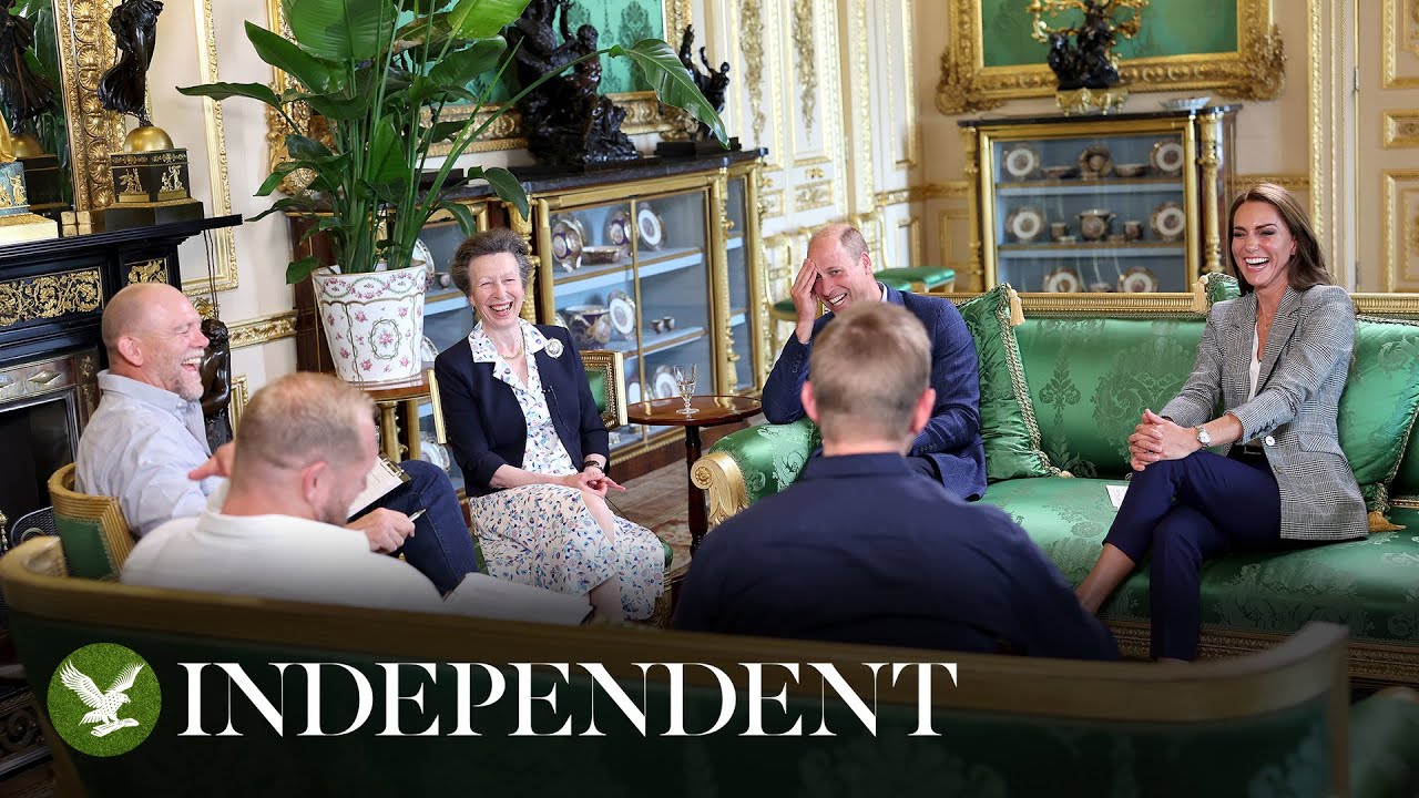 Zara 'made me cry' confesses Prince William during surprise chat with Mike Tindall