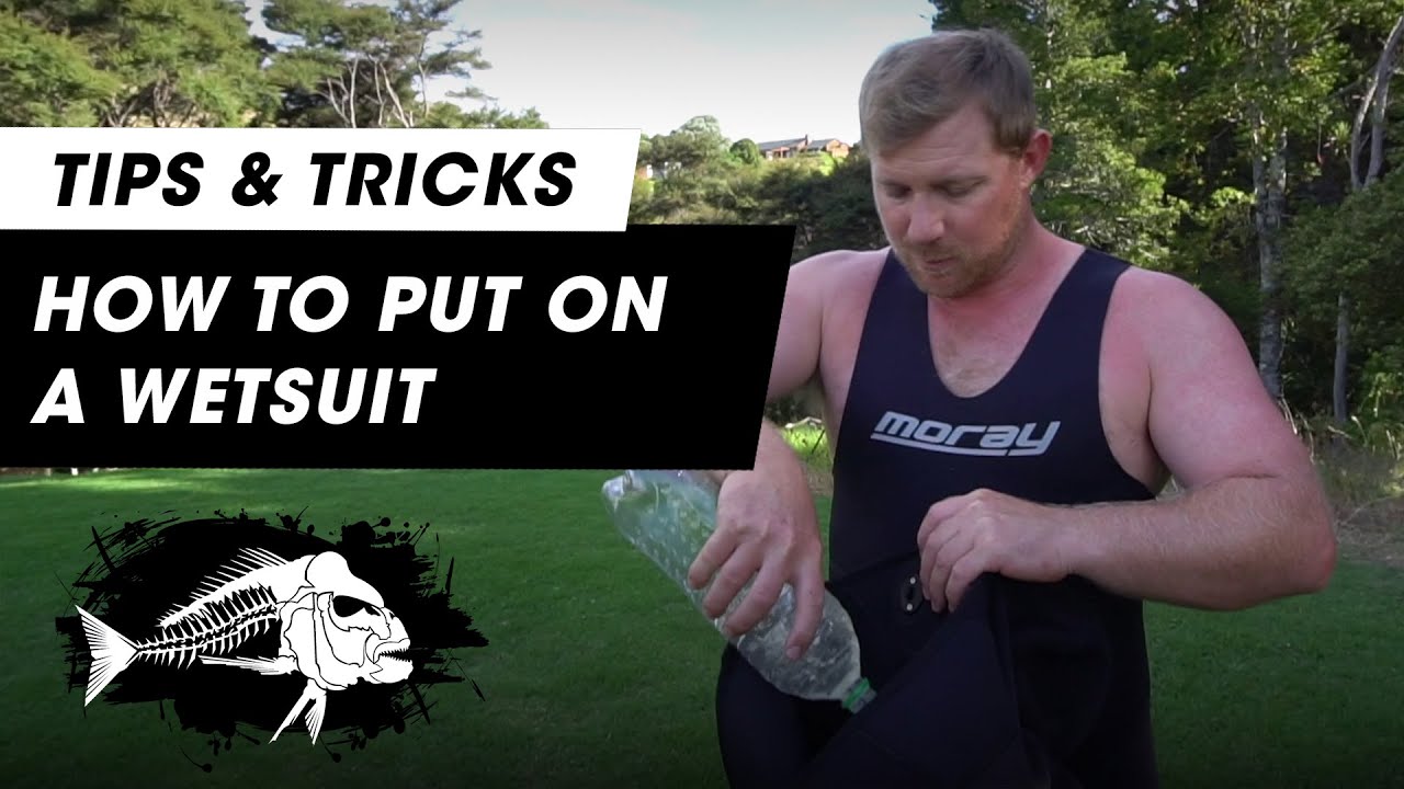 How to put on a wetsuit | Open cell spearfishing and freediving wetsuit instructions | OCEAN HUNTER