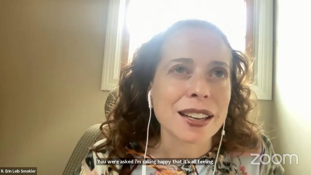 Torah Study to Sustain the Soul with Rabbi Dr. Erin Leib Smokler