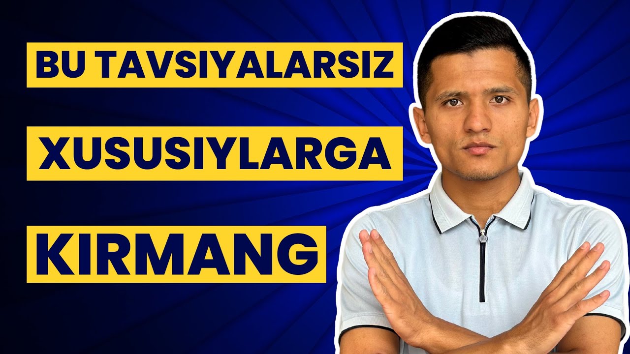 Xususiy Universitetlarni Qanday Tanlash kerak? | TOP 10 ta tavsiya