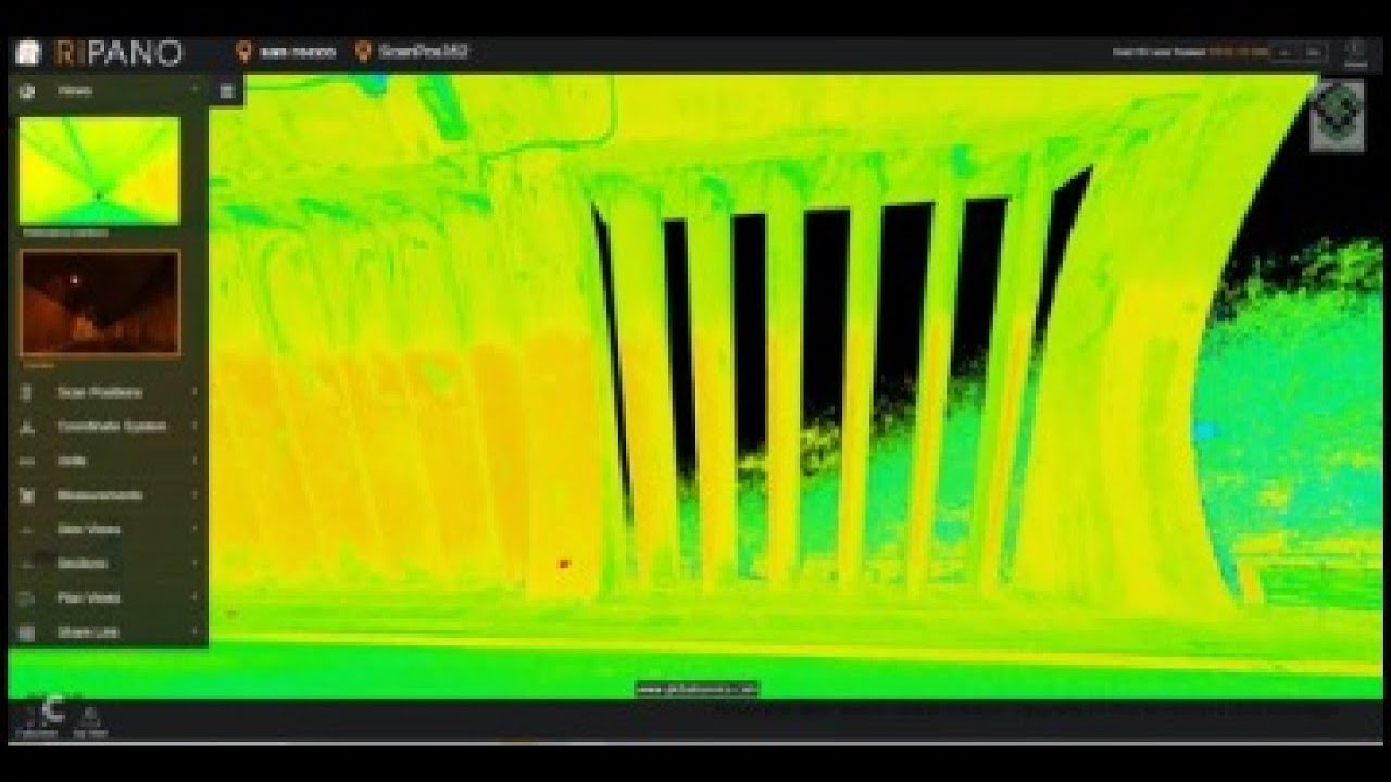 Rilievo Laser Scanner galleria San Rocco
