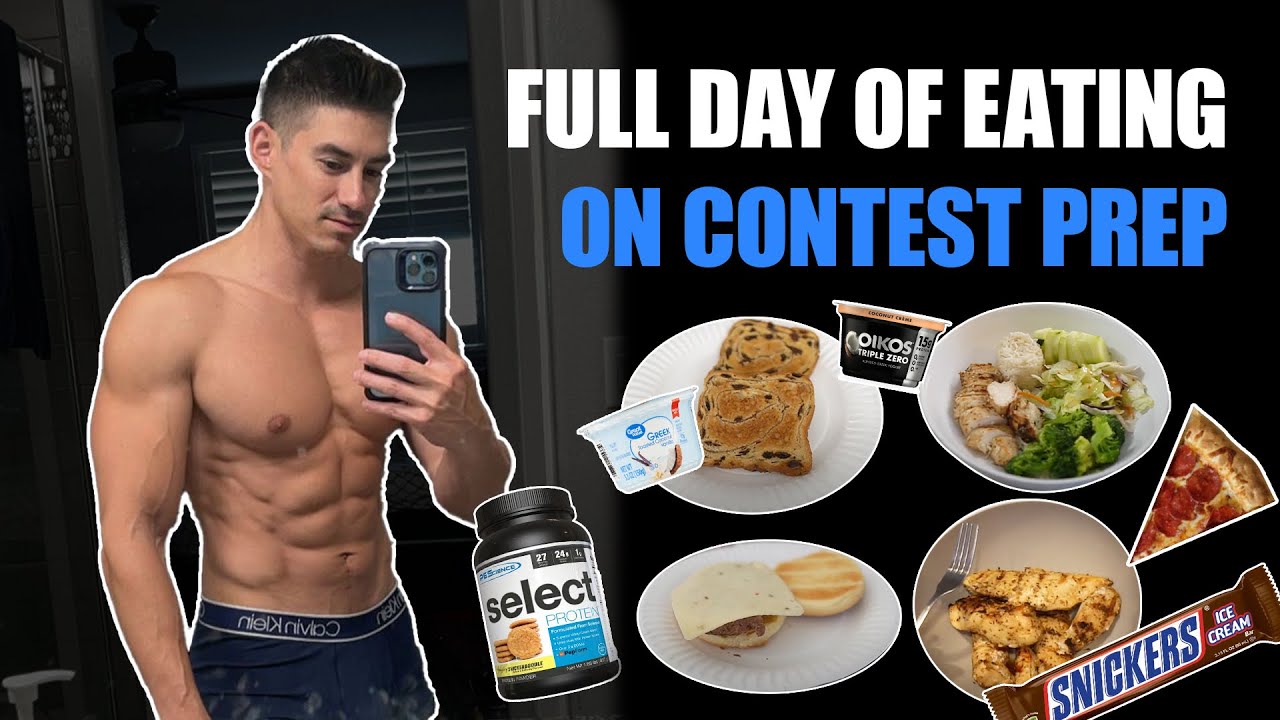 Natural Men's Physique Prep - Full Day of Eating!