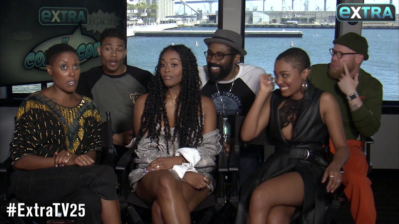 'Extra' Comic-Con Moment! Watch 'Supergirl' Cast Crash Our Interview with ‘Black Lightning’