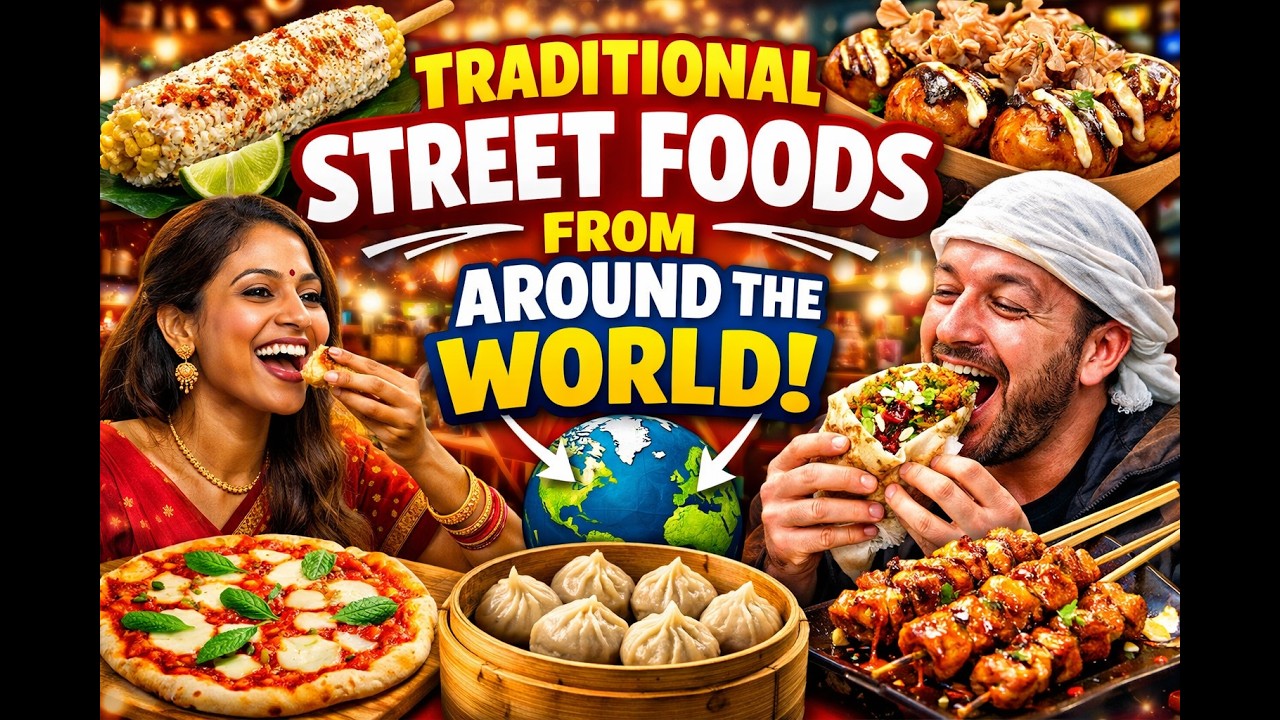 Traditional Street Foods from Around the World By Traditional Dishes