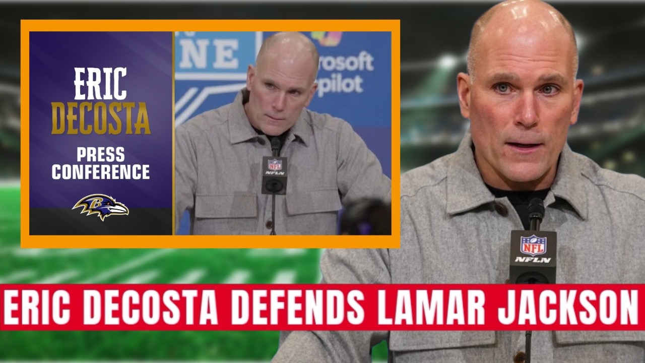 Eric DeCosta SHUTS DOWN Doubters: Lamar Jackson Extension Clarified at NFL Scouting Combine!