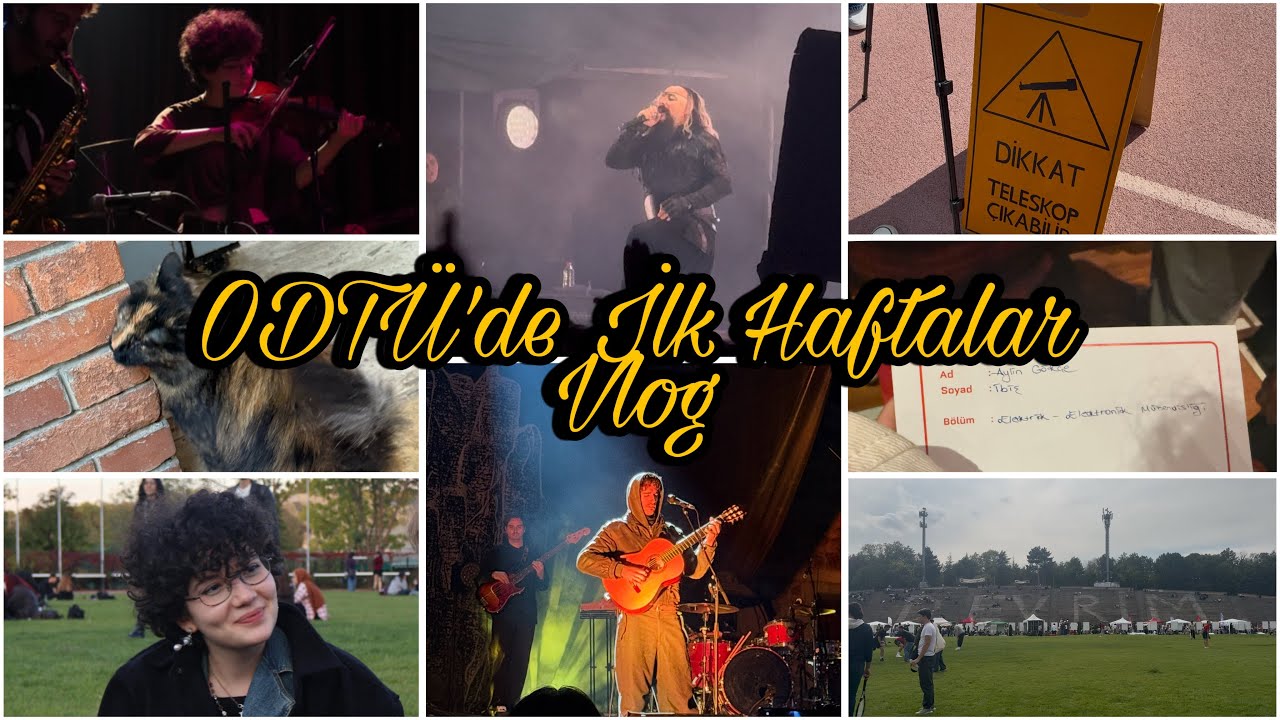 ODTÜ’de İlk Haftalar Vlog