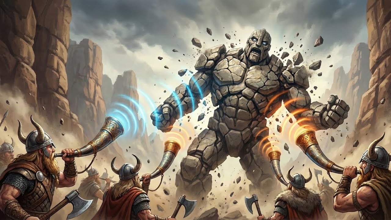 How Vikings Fought The Stone Golem (The Sonic Trap)