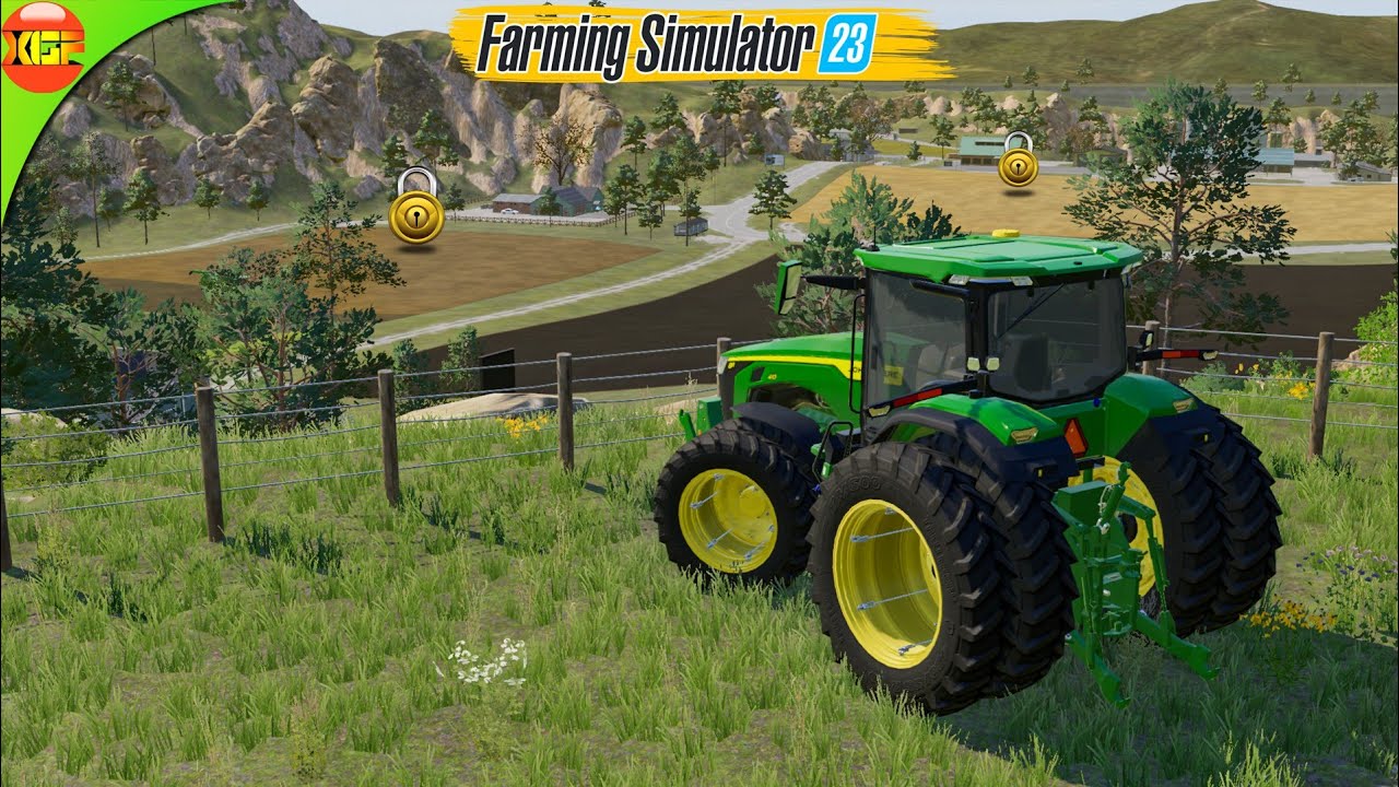 John Deere Farm Fs23 #38 | Unlocking 2 New Fields With So Much Free Canola