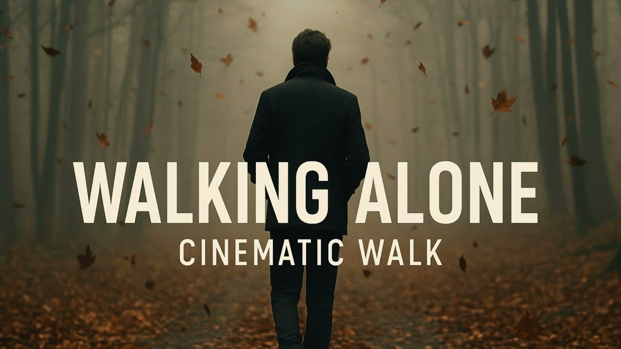 Walking Alone in a Foggy Forest – Cinematic Sad Walk | Giden Günlerin Ardından