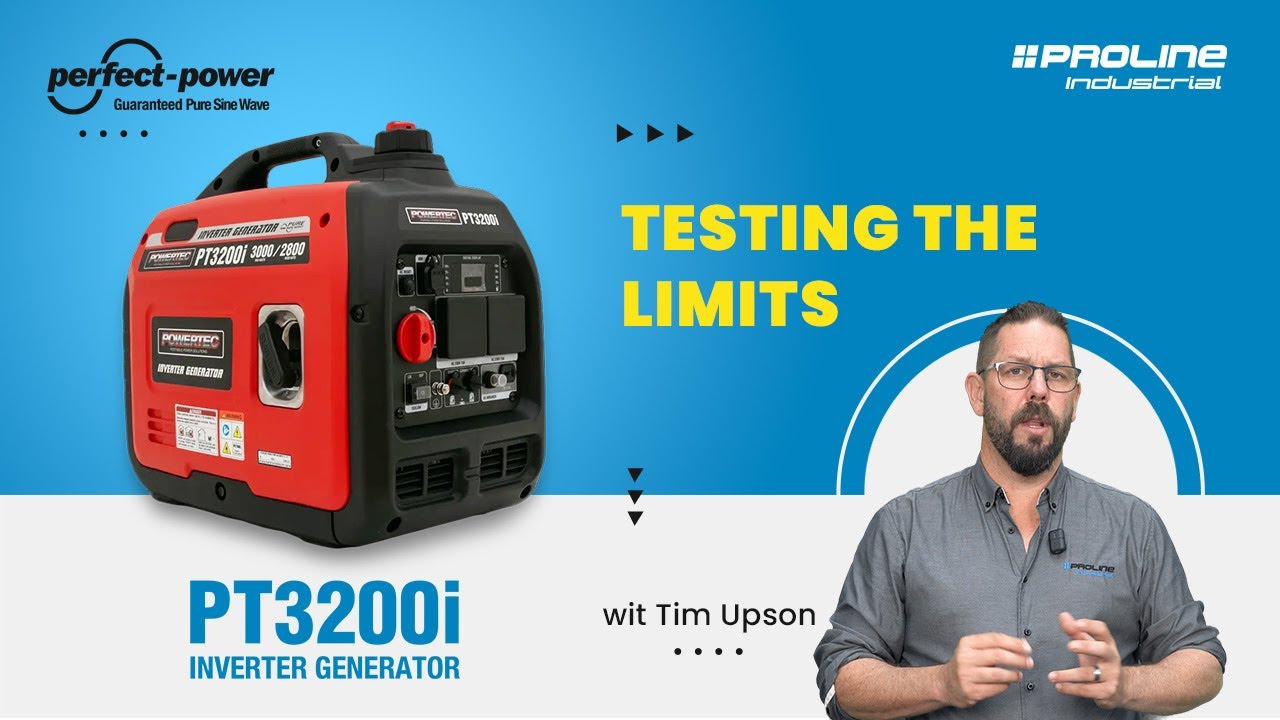 PT3200i Generator - Testing the limits with Proline Industrial