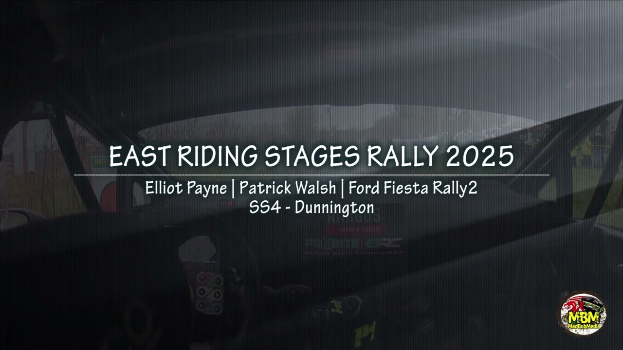 East Riding Stages Rally 2025 - Elliot Payne - Onboard SS4