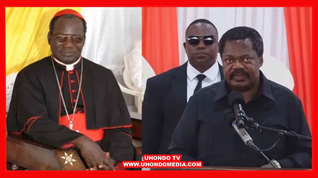 MAKAMU WA RAIS ATOBOA SIRI NZITO MSIBANI KWA MWADHAMA POLYCARP KARDINALI PENGO