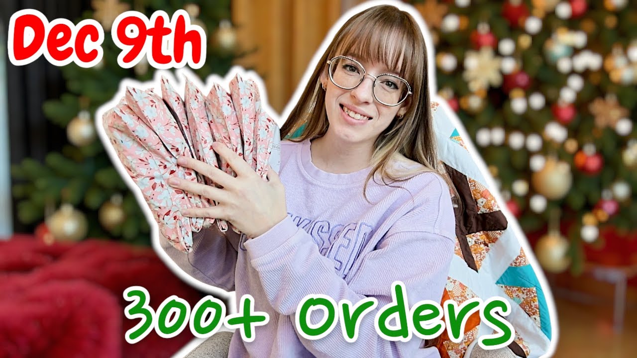 The One Where They Pack Orders | PassioKnit Vlogmas 2025 Day 9