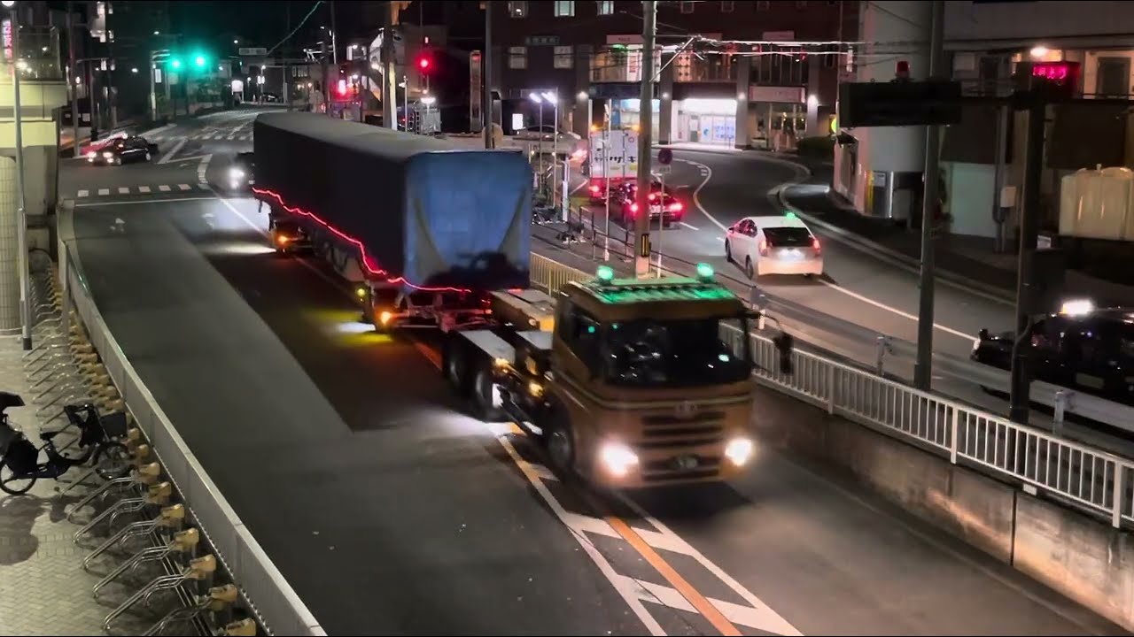 阪急電鉄救援車4050形 廃車陸送【2024.11.19】