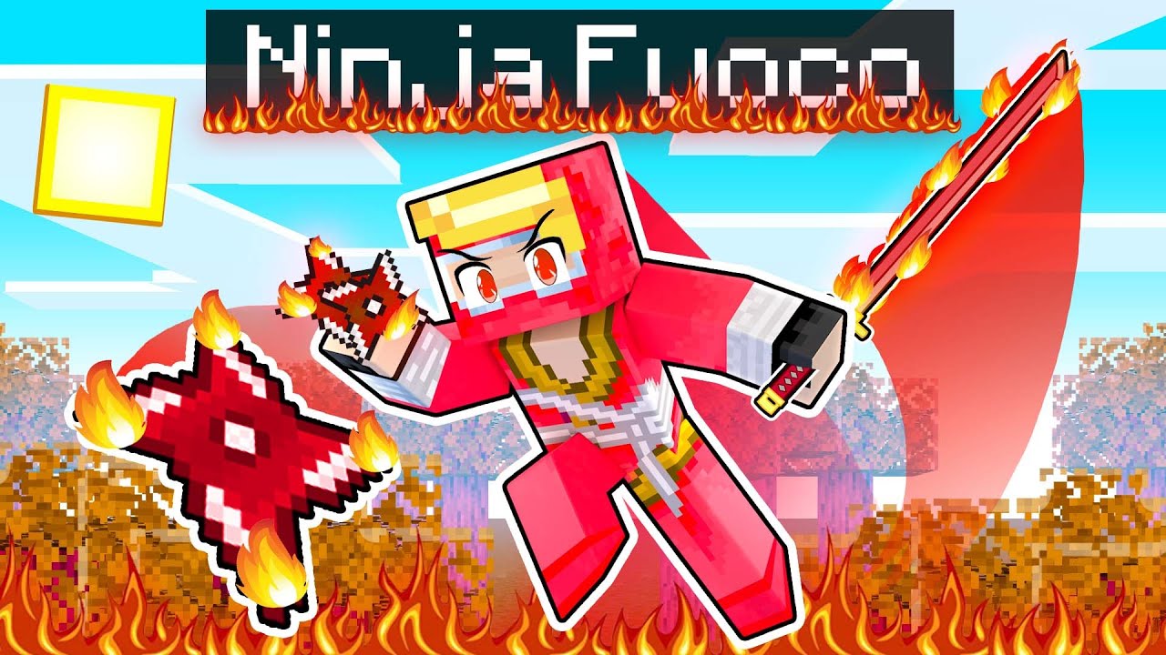 Divento Il NINJA Del FUOCO! - Minecraft ITA