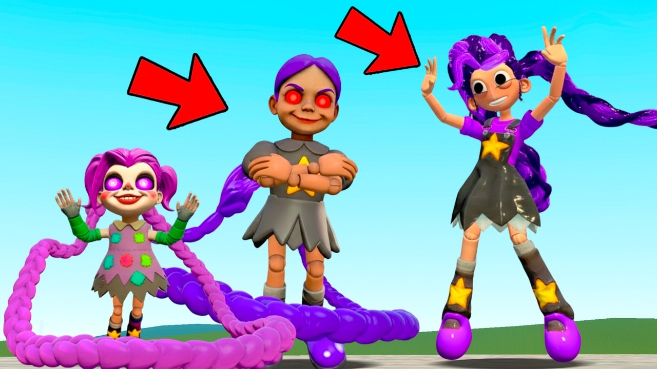 NEW EVOLUTION OF LILY LOVEBRAIDS POPPY PLAYTIME CHAPTER 5 In Garry's Mod!