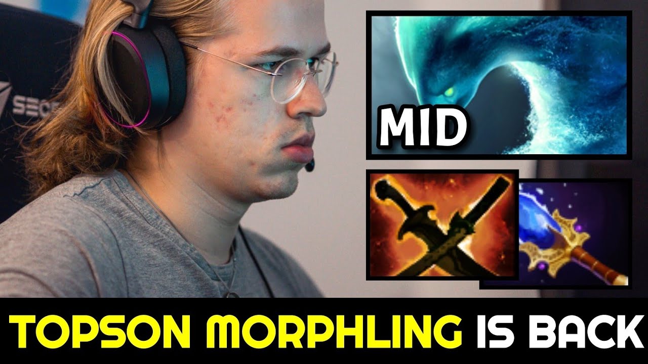 TOPSON MORPHLING is back &mdash; 12min Beyond Godlike Scepter Build Dota 2