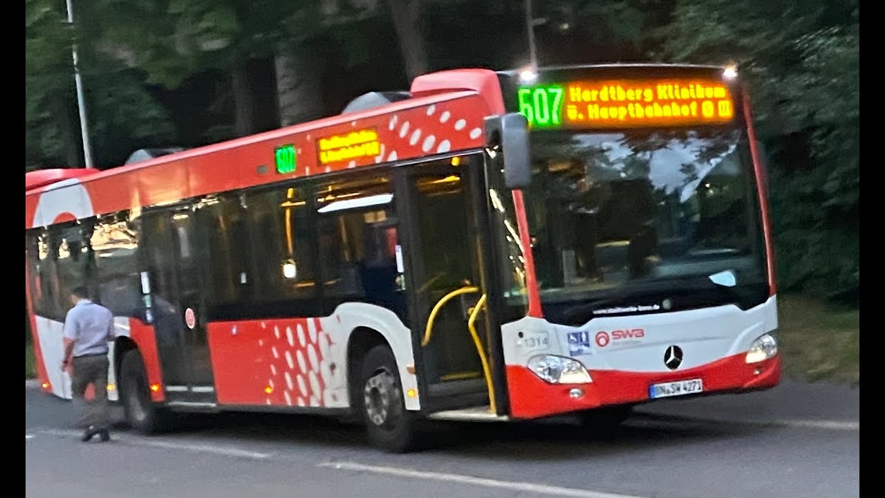 607 I Ramersdorf ► Hardtberg Klinikum I Mercedes-Benz Citaro C2 I SWB I