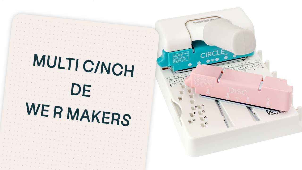 La Multi Cinch de We R Memory Keepers - Mi Tienda de Arte