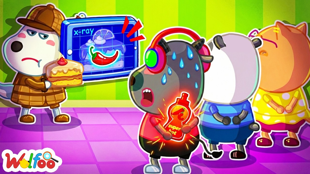 Who Put Chili in the Cake?🕵️‍♂️ Wolfoo Detective Story for Kids | Wolfoo Cartoon for Kids