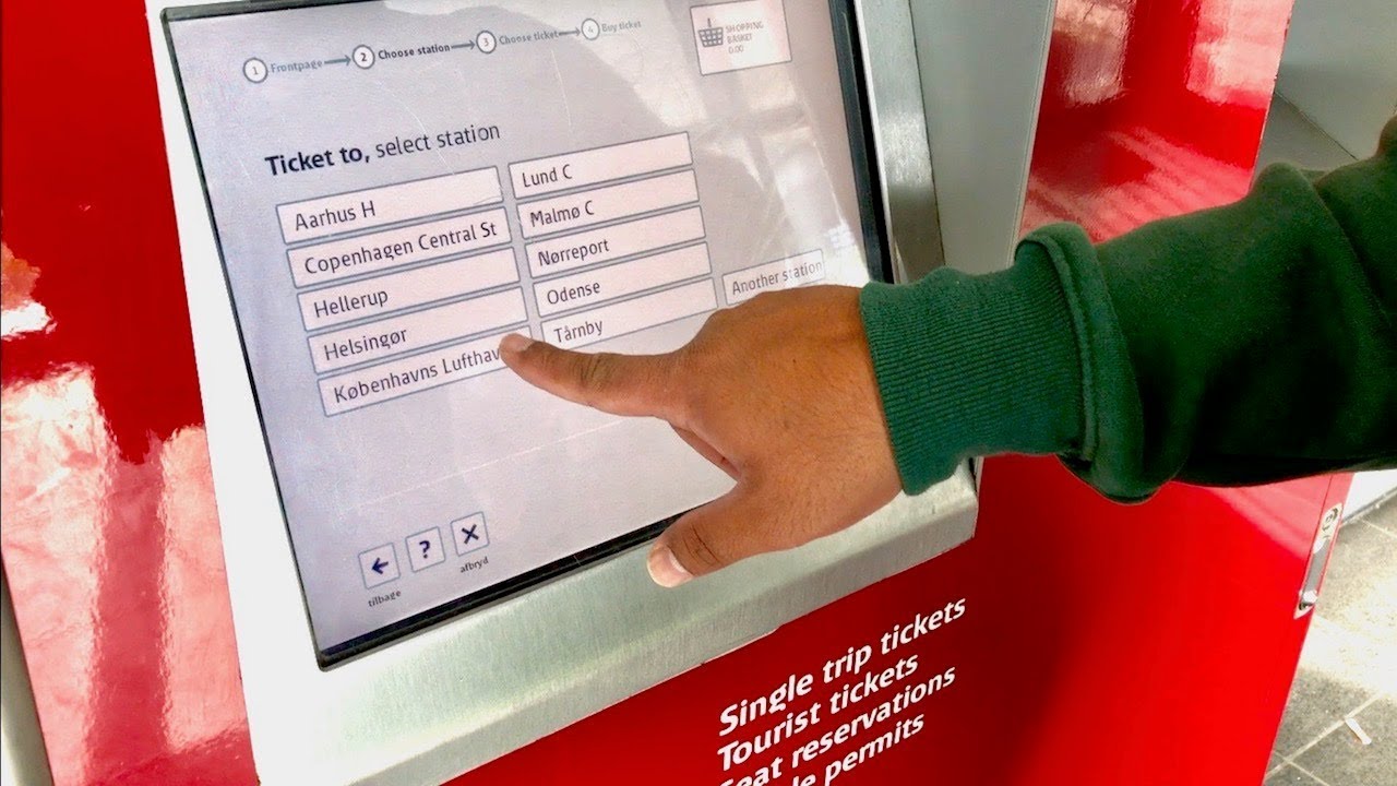 HOW TO BOOK TRAIN & METRO TICKETS IN COPENHAGEN , DENMARK | 2018 |