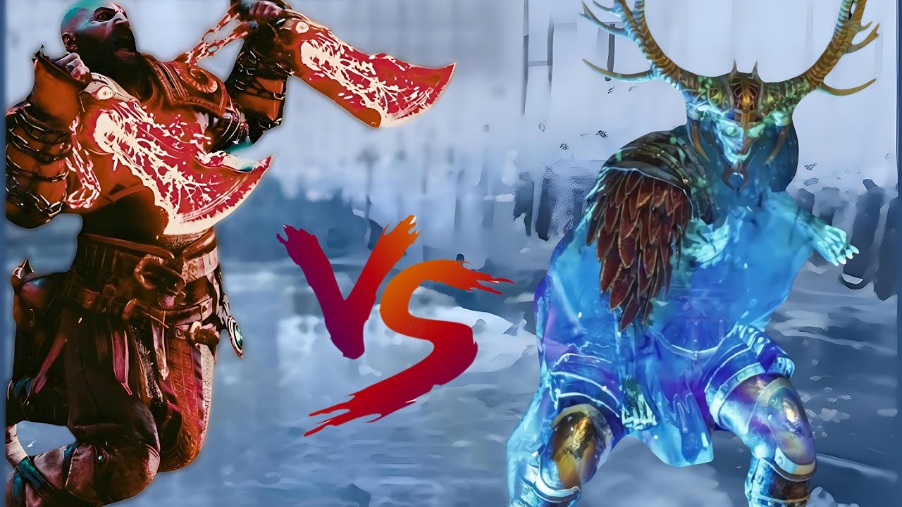 #kratos vs Rei Berserker #godofwarragnarok