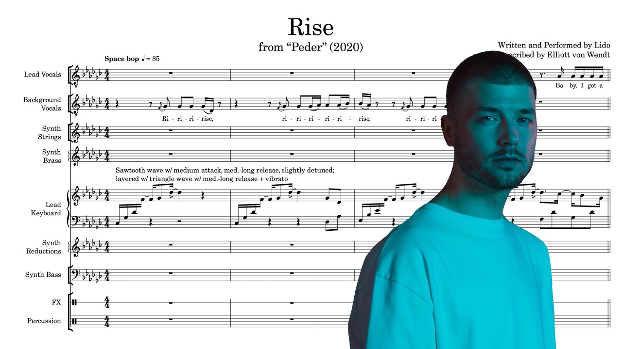 Rise (Lido) - Transcription
