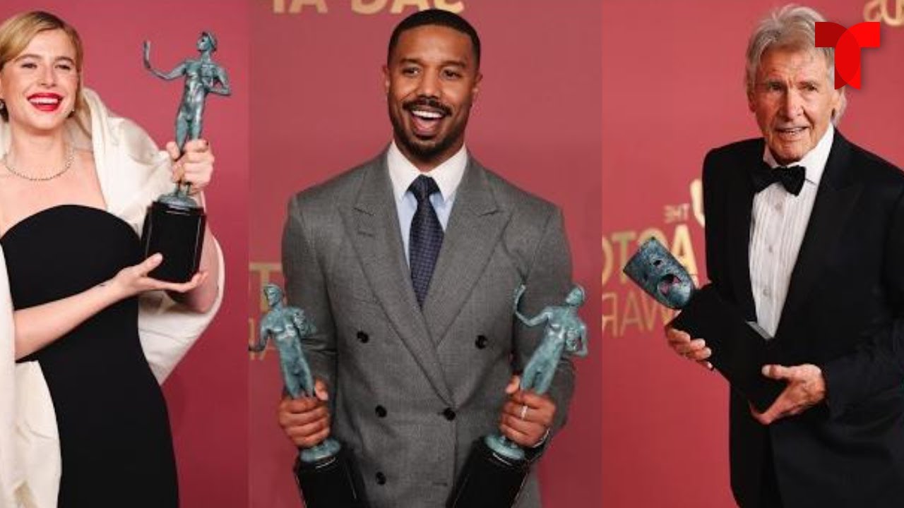 Las estrellas posan en la alfombra roja de los Actor Awards