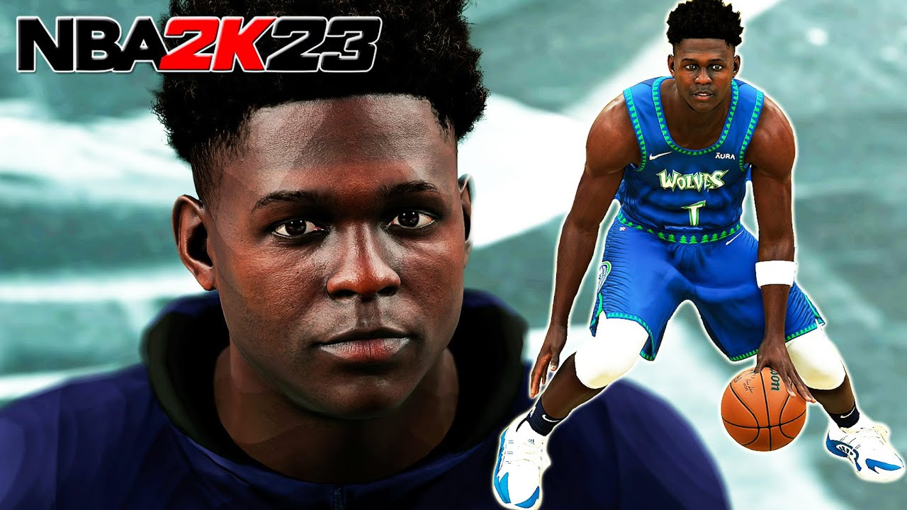 ANTHONY EDWARDS FACESCAN CONFIRMED for NBA 2K23 & MADDEN 23?