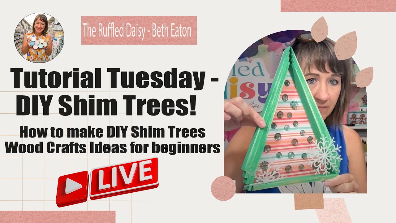 Tutorial Tuesday - DIY Shim Trees! | How to make DIY Shim Trees Wood Crafts Ideas for beginners