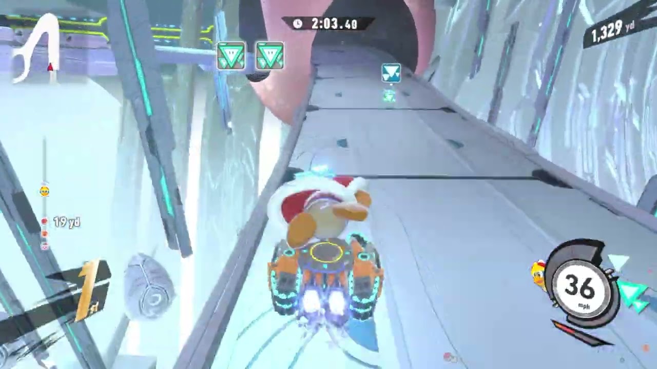 Kirby Air Riders - Air Ride: Galactic Nova with King Dedede (Time Mode)