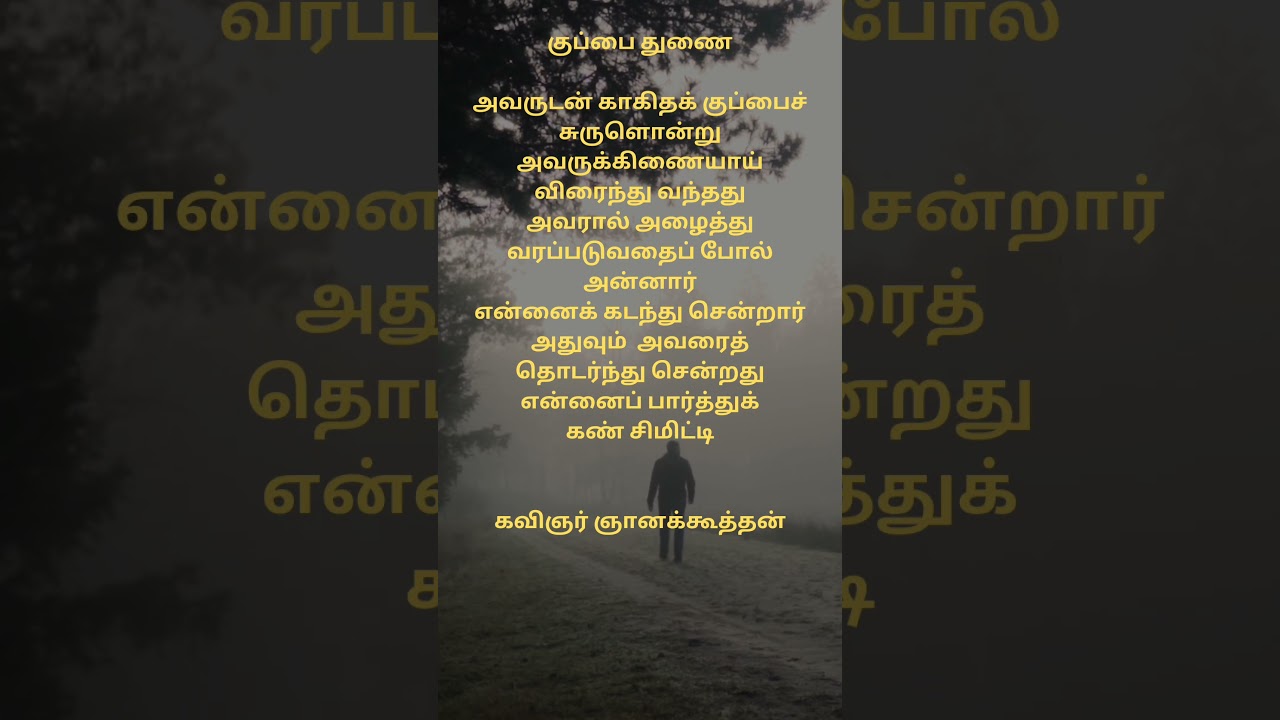 கவிஞர்ஞானக்கூத்தன் #ஞானக்கூத்தன் #gnanakoothan #tamilmodernpoem #modernpoetry #நவீனக்கவிதை #தமிழ்