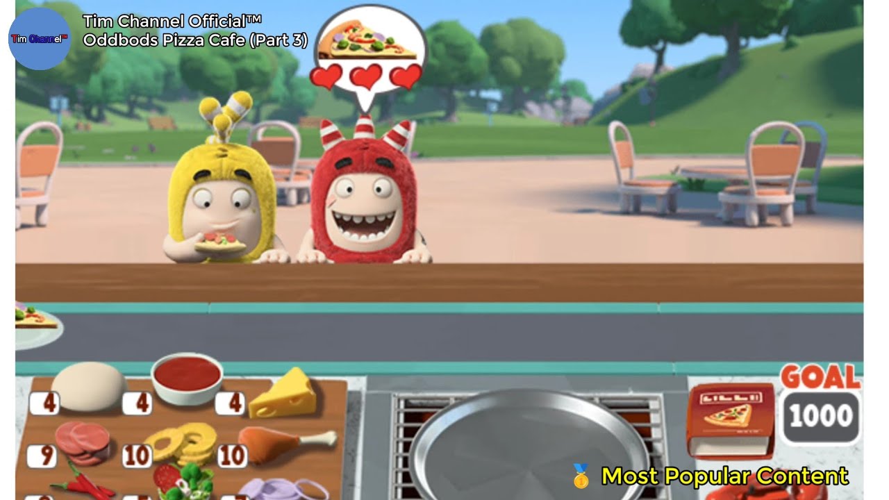 Oddbods Pizza Cafe [ Part 3 ]