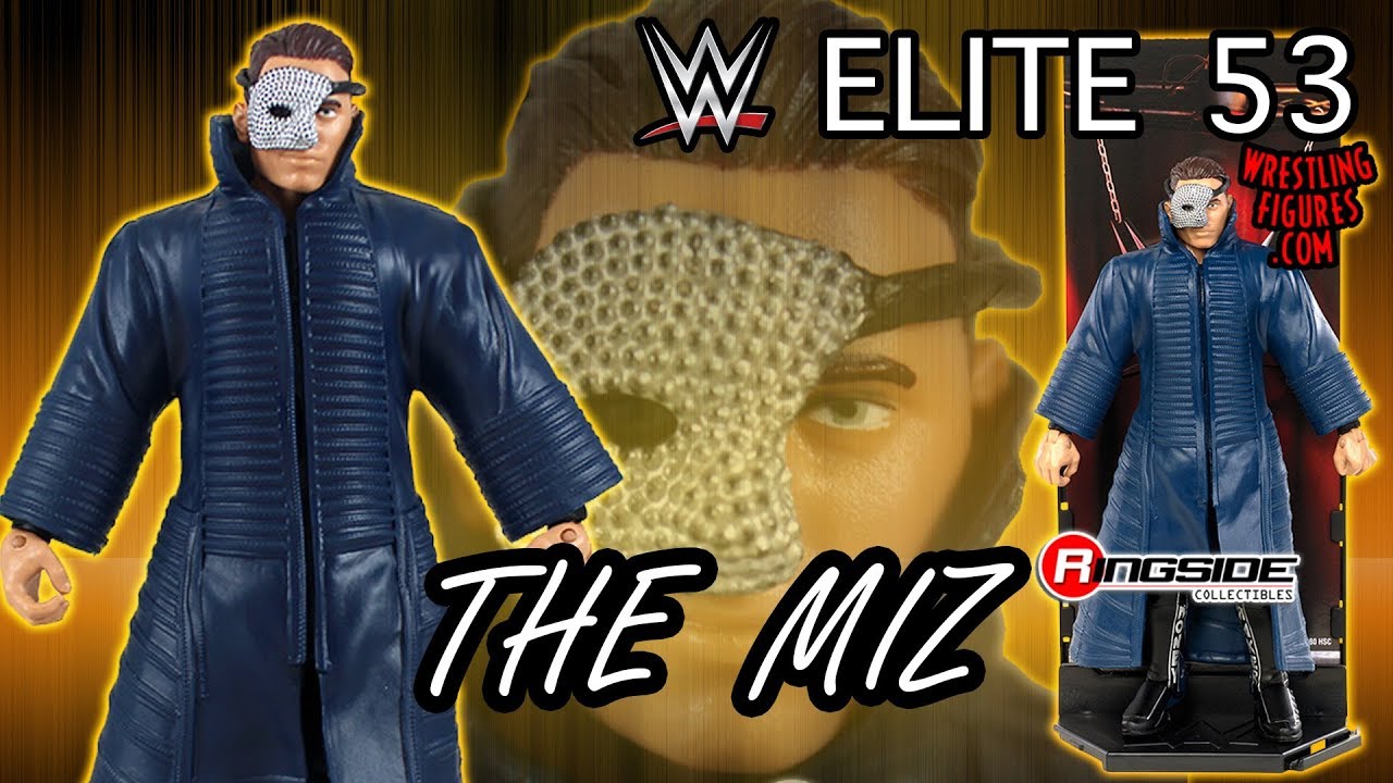 WWE FIGURE INSIDER: The Miz - WWE Elite Toy Wrestling Action Figure