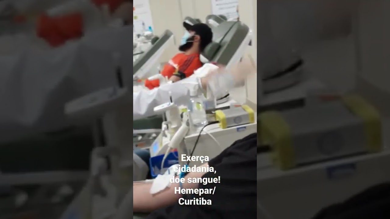 Exer&ccedil;a a cidadania! doe sangue! Hemepar Curitiba!
