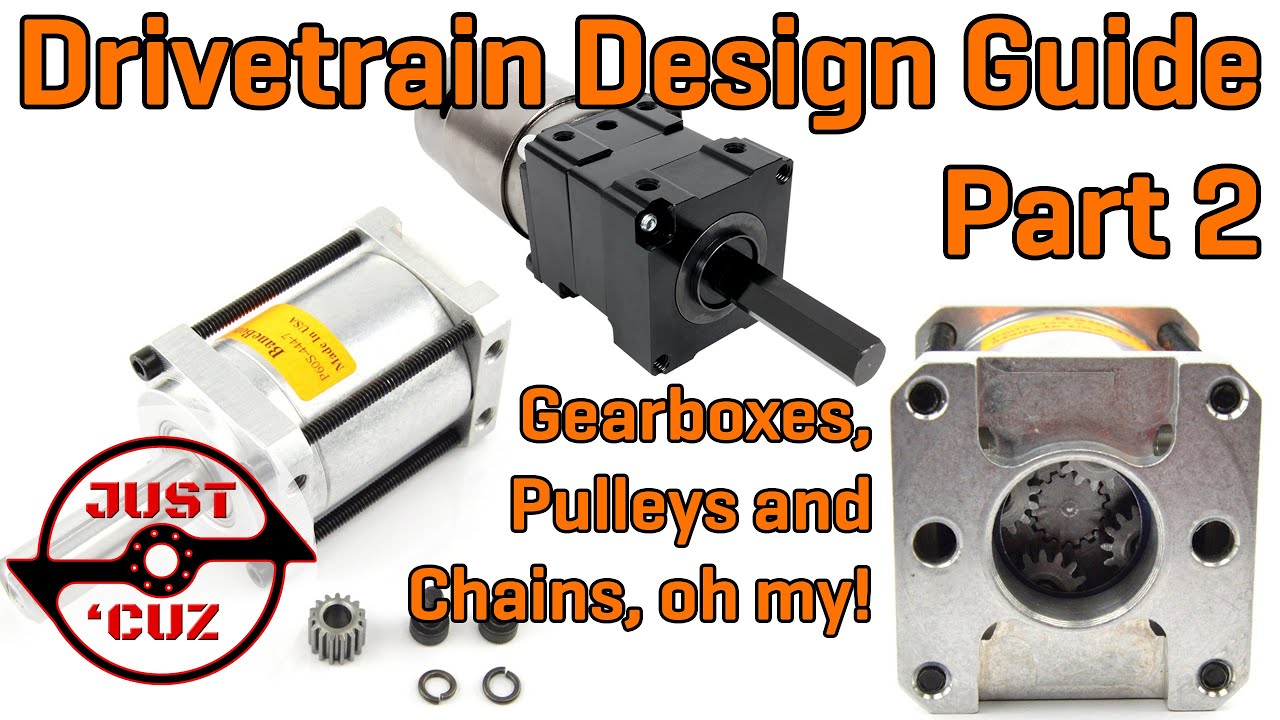 Combat Robot Drivetrain Design Guide Part 2 - Mechanics, Reductions, and More!