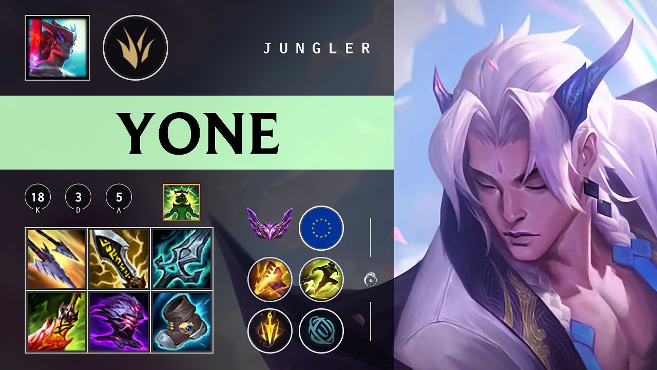 Yone Jungle vs Diana - EUW Master Patch 26.03