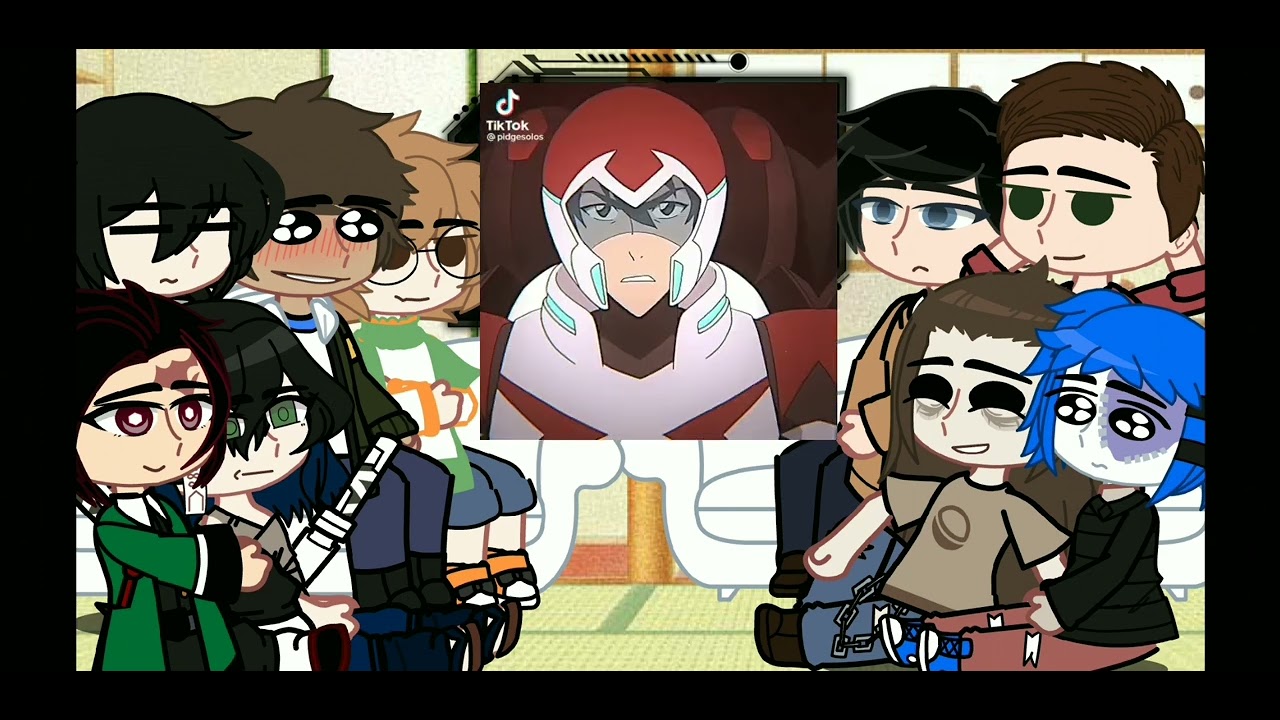 My Hyperfixations react to Voltron || Part 1/4 || Gacha Club ||