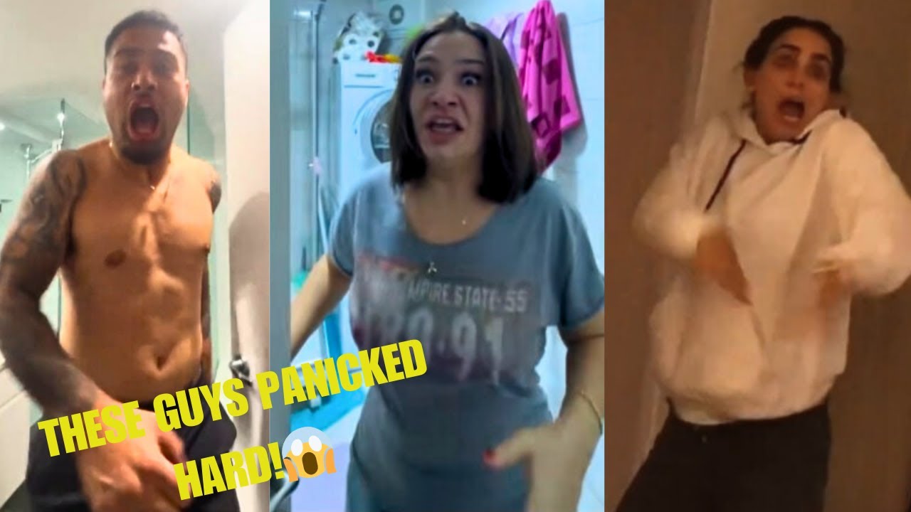 BEST SCARE CAM Priceless Reactions 2025😈😱#001 | Funny Scare Cam 🤣| Jump Scare 😂| Fright Reflex |