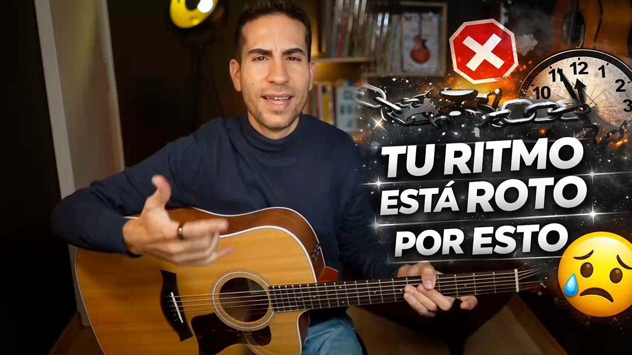 Por qué tocar con LETRA y ACORDES te rompe el RITMO y nadie te lo dijo