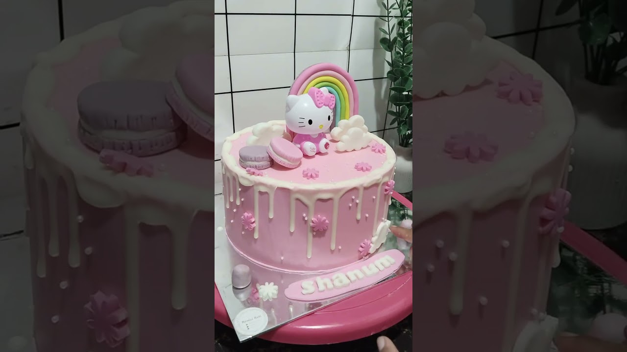 kue ulang tahun hellokitty