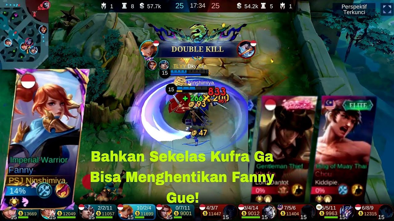 Fanny Gue Mengamuk | Kufra Sampai Ga Berkutik Bantai!!!