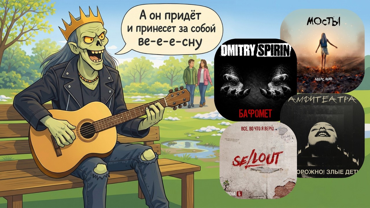 Новые альбомы Спирина и Sellout. Рок из клубной музыки. Итоги марта 2026